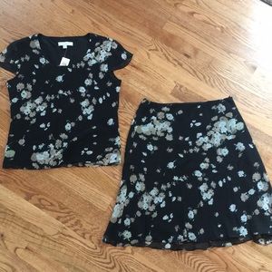 Ann Taylor Factory Store Skirt/Top Set